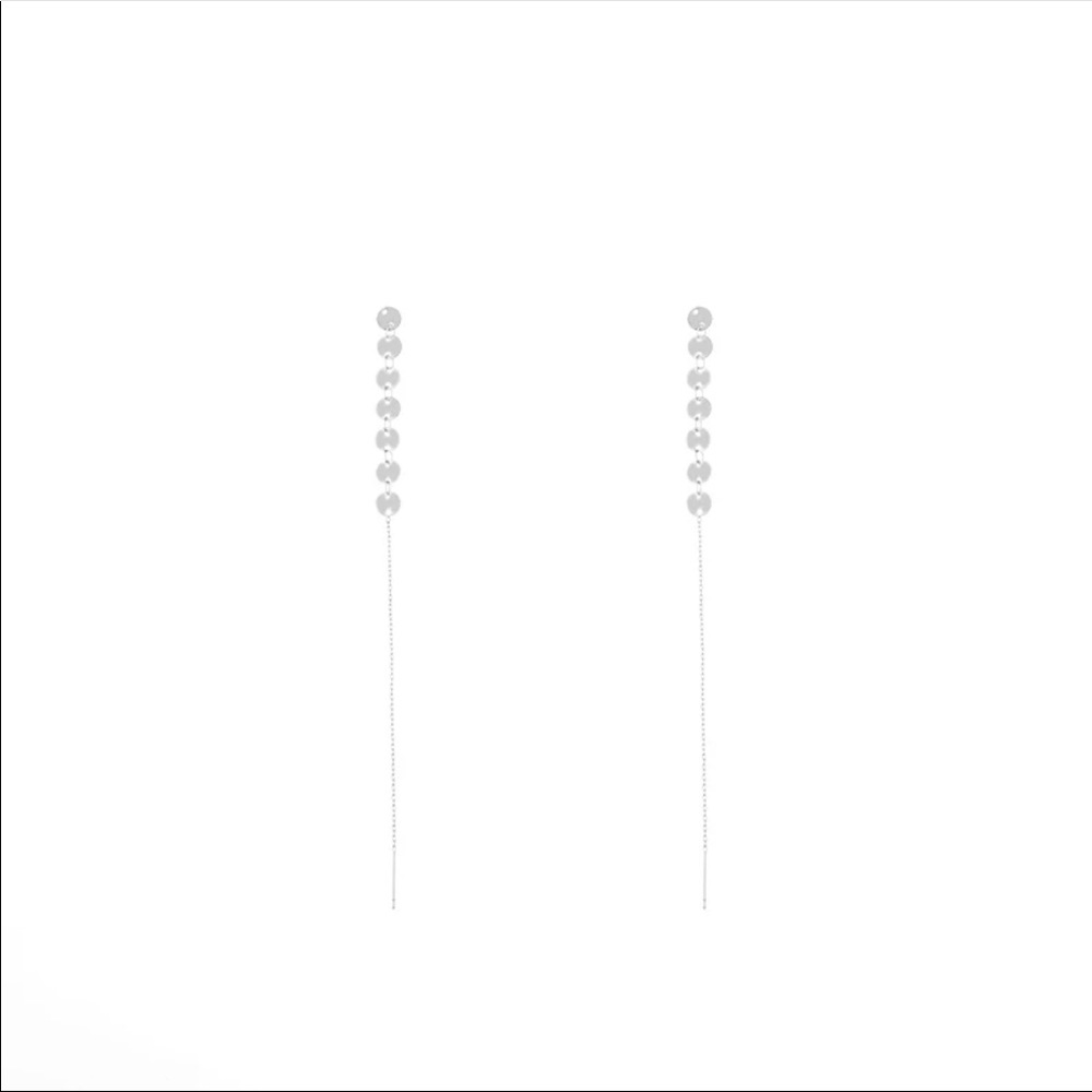 • Hollis • Boho Sequin Tassel Earrings - Picture 3 of 4
